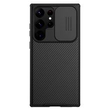 Заредете изображение във визуализатора на галерията – Nillkin CamShield Pro Magnetic Case for Samsung Galaxy S23 Ultra Magnetic MagSafe with Camera Cover Black

