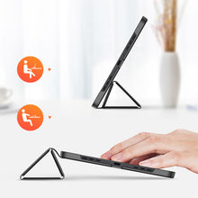 Заредете изображение във визуализатора на галерията – Dux Ducis Domo case for Oppo Pad Air smart cover stand black
