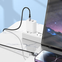 Заредете изображение във визуализатора на галерията – Borofone Cable BX101 Creator - Type C to Lightning - PD 27W 3A 1 metre black
