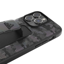 Заредете изображение във визуализатора на галерията – Adidas SP Grip Case CAMO iPhone 14 Pro Max 6.7" black/black 50250
