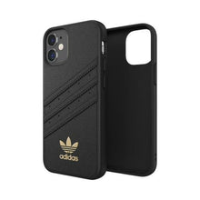 Заредете изображение във визуализатора на галерията – Adidas OR Moulded Case Premium iPhone 12 mini czarno biały 42274
