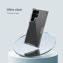 Заредете изображение във визуализатора на галерията – Nillkin Nature Pro TPU Case for Samsung Galaxy S23 Ultra transparent
