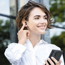 Заредете изображение във визуализатора на галерията – BASEUS Encok True Wireless Earphones WM01 Plus Black NGWM010001
