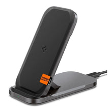Заредете изображение във визуализатора на галерията – Spigen PF2201 ARCFIELD WIRELESS CHARGER 15W BLACK
