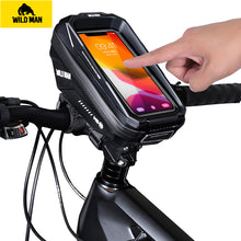 Заредете изображение във визуализатора на галерията – WILDMAN Bicycle bag MS88 waterproof 1,2L
