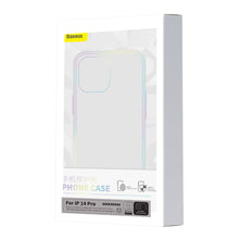 Заредете изображение във визуализатора на галерията – Baseus Crystal Magnetic Case for iPhone 14 Pro thin MagSafe cover + transparent glass
