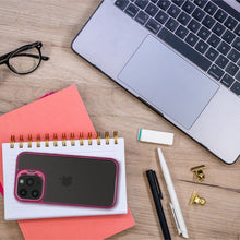 Заредете изображение във визуализатора на галерията – BRACKET CASE for IPHONE 15 dark purple
