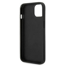 Заредете изображение във визуализатора на галерията – Original faceplate case karl lagerfeld klhcp14sg2elk за iphone 14 (solid glitter plaque logo / black)
