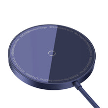 Заредете изображение във визуализатора на галерията – Baseus Simple Mini3 magnetic charger MagSafe Qi 15W purple
