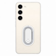 Заредете изображение във визуализатора на галерията – Samsung Clear Gadget Case case devide cover ring holder stand transparent (EF-XS911CTEGWW)

