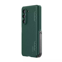 Заредете изображение във визуализатора на галерията – Nillkin Super Frosted Shield Fold Case for Samsung Galaxy Z Fold 5 5G green (bracket)
