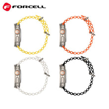 Заредете изображение във визуализатора на галерията – FORCELL F-DESIGN FA12 strap for Apple Watch 38/40/41mm yellow
