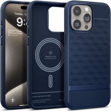 Заредете изображение във визуализатора на галерията – CASEOLOGY PARALLAX MAG MAGSAFE IPHONE 15 PRO MAX MIDNIGHT BLUE
