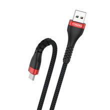 Заредете изображение във визуализатора на галерията – Foneng Cable X82 - USB to Type C - 3A 1 metre black
