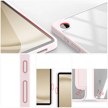 Заредете изображение във визуализатора на галерията – Dux Ducis Toby case with flip stand for Samsung Galaxy Tab A9 8.7'' - pink
