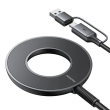 Заредете изображение във визуализатора на галерията – Joyroom wireless magnetic charger 15W black (JR-WQM03)
