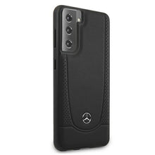 Заредете изображение във визуализатора на галерията – Original faceplate case MERCEDES MEHCS21SARMBK for SAMSUNG S21 (Urban Line / black)
