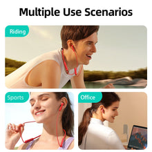 Заредете изображение във визуализатора на галерията – Joyroom JR-DS1 sports wireless neckband headphones - red
