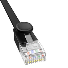 Заредете изображение във визуализатора на галерията – Baseus High Speed ​​Cat 6 RJ-45 1000Mb/s Ethernet cable 30m flat - black
