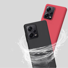 Заредете изображение във визуализатора на галерията – Nillkin Super Frosted Shield case for Xiaomi Redmi Note 12 Pro+ cover + phone stand black
