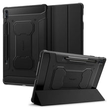 Заредете изображение във визуализатора на галерията – Spigen Rugged Armor Pro case for Samsung Galaxy Tab S9 FE+ 12.4'' X610 / X616B - black

