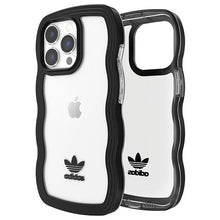 Заредете изображение във визуализатора на галерията – Adidas OR Wavy Case iPhone 13 Pro /13 6.1" black-transparent/black-transparent 51900
