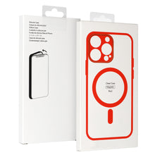 Заредете изображение във визуализатора на галерията – Acrylic Color Magsafe Case for Iphone 13 Pro red
