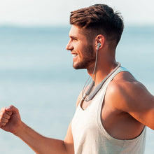 Заредете изображение във визуализатора на галерията – Borofone Sports earphones BE59 Rhythm bluetooth black
