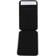 Заредете изображение във визуализатора на галерията – BMW Wallet Card Slot Stand Case BMWCSMRSK Case - black MagSafe Signature Collection
