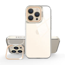 Заредете изображение във визуализатора на галерията – Liavec Transparent TPU Case for Iphone 15 Plus gold
