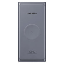Заредете изображение във визуализатора на галерията – Samsung Powerbank 10000 mAh with wireless charging function gray (EB-U3300XJEGEU)
