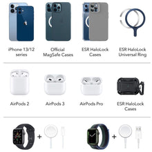 Заредете изображение във визуализатора на галерията – ESR HALOLOCK 3IN1 CRYOBOOST MAGNETIC MAGSAFE WIRELESS CHARGER ARCTIC WHITE
