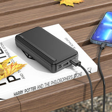 Заредете изображение във визуализатора на галерията – Hoco power bank 20 000mah j91a black
