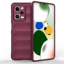 Заредете изображение във визуализатора на галерията – Magic Shield Case Cover for Xiaomi Redmi Note 12 Pro / Poco X5 Pro 5G Flexible Armor Cover Burgundy
