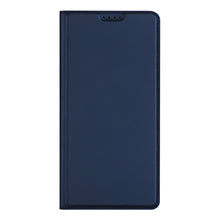 Заредете изображение във визуализатора на галерията – Dux Ducis Skin Pro Case for Xiaomi Redmi Note 12 Flip Card Wallet Stand Blue
