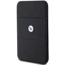 Заредете изображение във визуализатора на галерията – BMW Wallet Card Slot Stand Case BMWCSMRSK Case - black MagSafe Signature Collection
