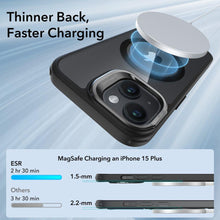 Заредете изображение във визуализатора на галерията – ESR CLASSIC KICKSTAND HALOLOCK MAGSAFE IPHONE 15 CLEAR/BLACK
