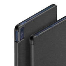 Заредете изображение във визуализатора на галерията – Dux Ducis Domo smart sleep case for Lenovo Tab M10 10.6'' tablet - black
