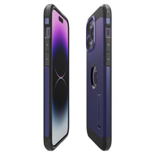 Заредете изображение във визуализатора на галерията – Spigen TOUGH ARMOR MAG MAGSAFE IPHONE 14 PRO MAX DEEP PURPLE
