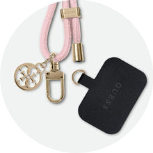 Заредете изображение във визуализатора на галерията – Guess GUUCNMG4EP Universal CBDY Cord belt pink/pink

