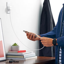 Заредете изображение във визуализатора на галерията – Ugreen UK (Great Britain) USB-C fast charger PD 30W white (CD127)
