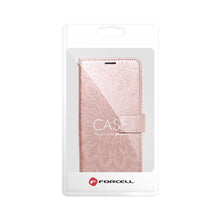 Заредете изображение във визуализатора на галерията – Forcell mezzo book case for iphone 14 plus ( 6.7 ) mandala rose gold - TopMag
