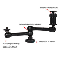 Заредете изображение във визуализатора на галерията – Clamp holder for camera, camera, microphone
