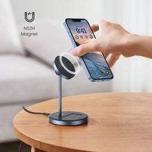 Заредете изображение във визуализатора на галерията – Ugreen CD317 MagSafe / Qi 2in1 charging station - black
