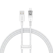 Заредете изображение във визуализатора на галерията – Baseus Explorer Series cable USB - Lightning 2.4A 1 m white (CATS010002)
