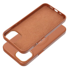 Заредете изображение във визуализатора на галерията – Roar Leather Mag Case - for iPhone 15 Pro  Brown
