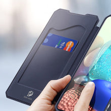Заредете изображение във визуализатора на галерията – DUX DUCIS Skin X Bookcase type case for Samsung Galaxy A71 5G black
