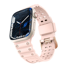 Заредете изображение във визуализатора на галерията – Strap Triple Protection strap for Apple Watch Ultra, SE, 8, 7, 6, 5, 4, 3, 2, 1 (49, 45, 44, 42 mm) bracelet bracelet pink
