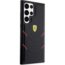 Заредете изображение във визуализатора на галерията – Ferrari FEHCS23LPBAK S23 Ultra S918 black/black hardcase Hot Stamp Lines
