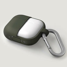 Заредете изображение във визуализатора на галерията – Uniq case Vencer AirPods Pro 2 gen. Silicone green/moss green
